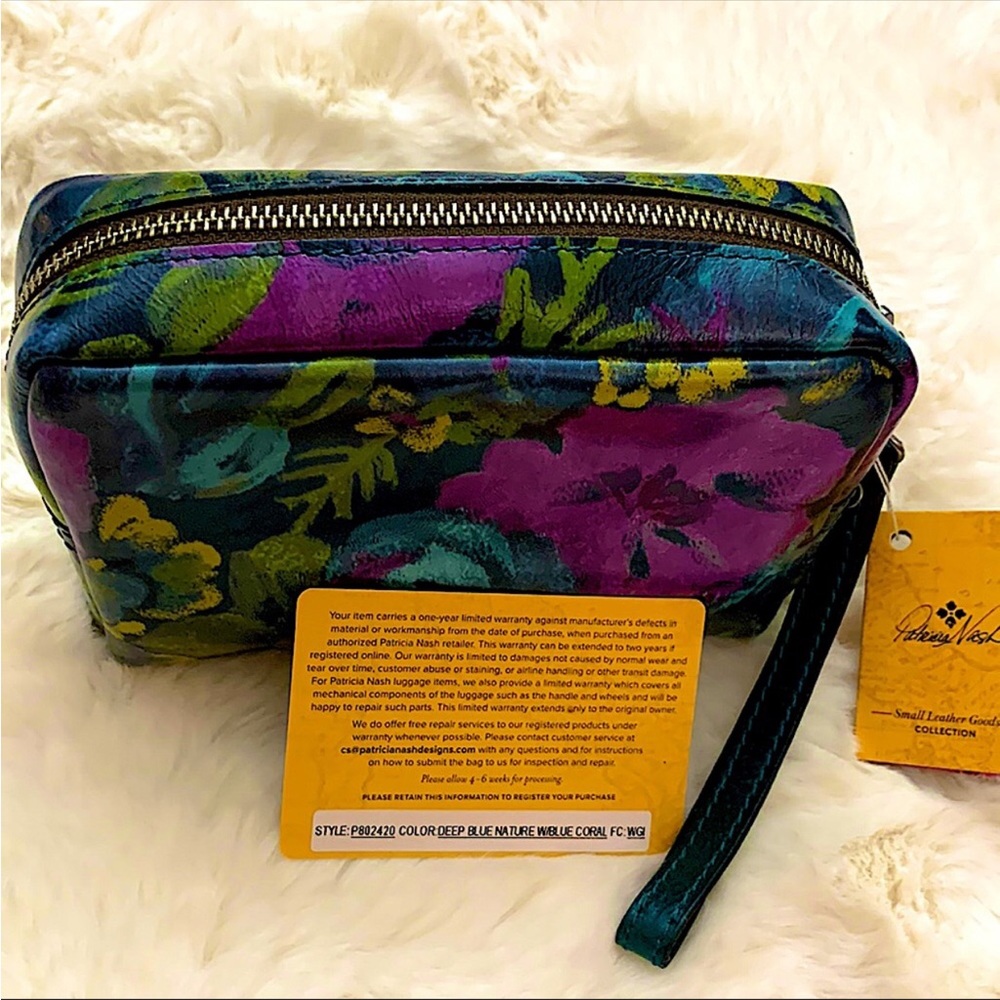 NWTS! Patricia Nash Glena Leather